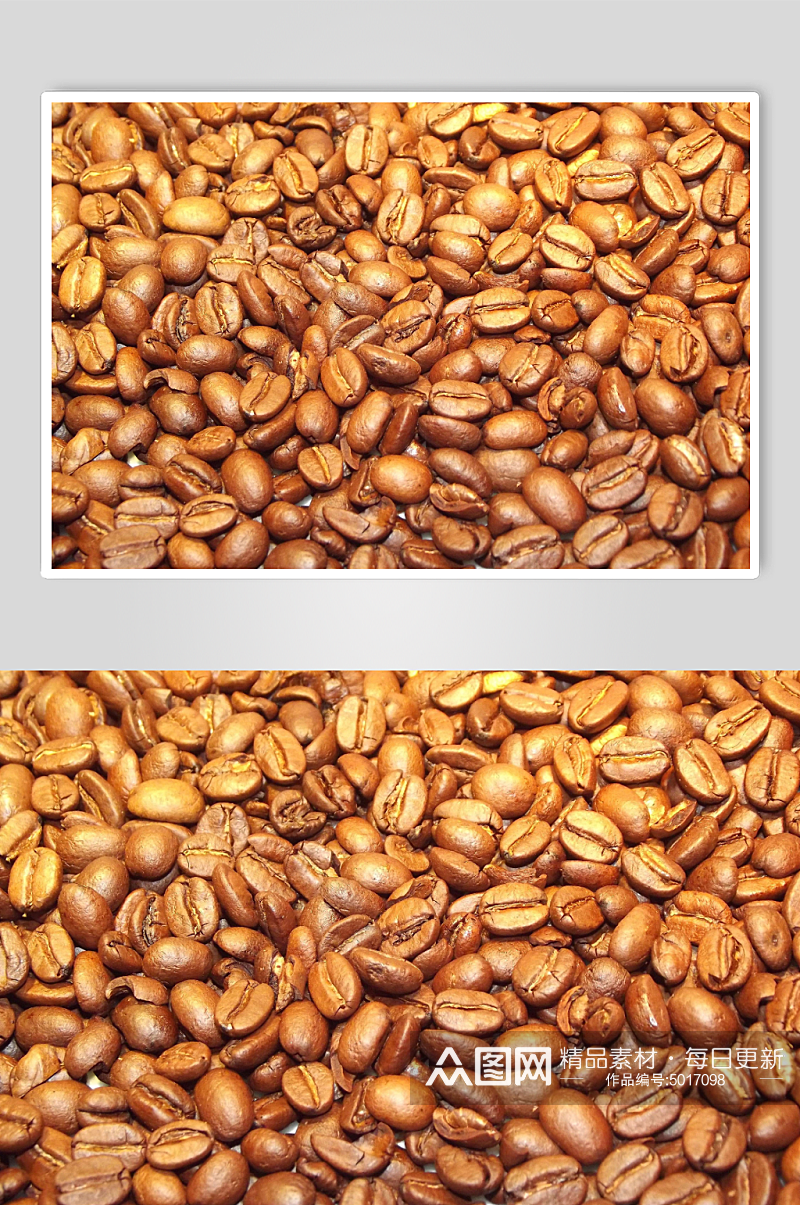 咖啡豆创意背景图片素材