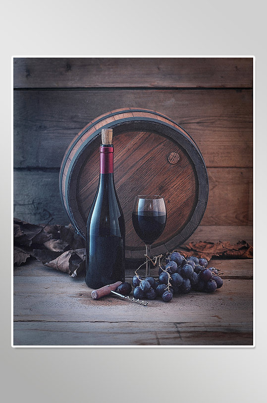 口感醇厚葡萄红酒摄影图片