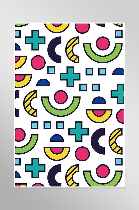 动画几何图形背景图