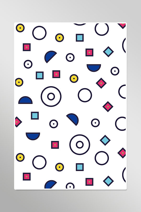 动画几何图形背景图