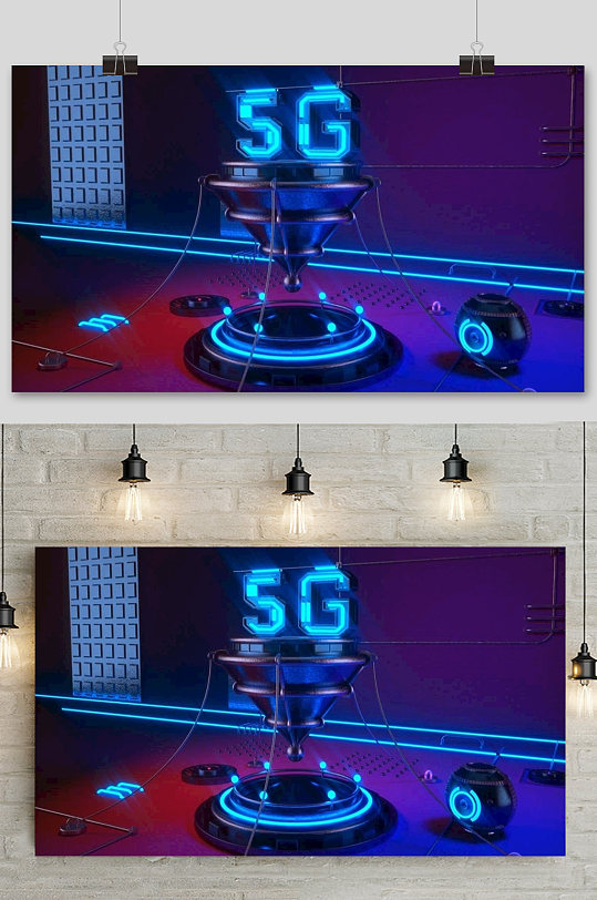 c4d电商场景元素设计-众图网