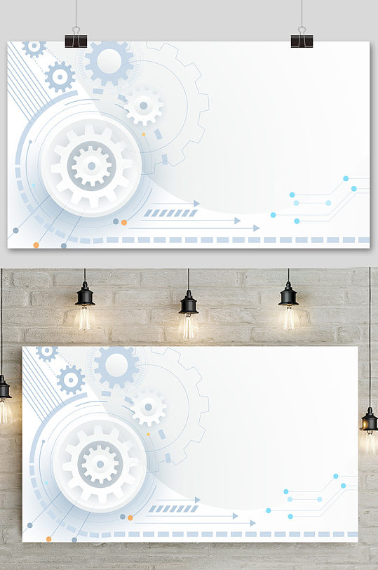 免抠矢量背景底纹展板元素-众图网