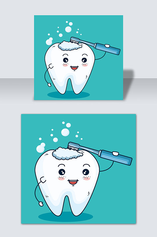 手绘矢量卡通牙齿牙线元素立即下载健康口腔牙齿保护立即下载手绘简约