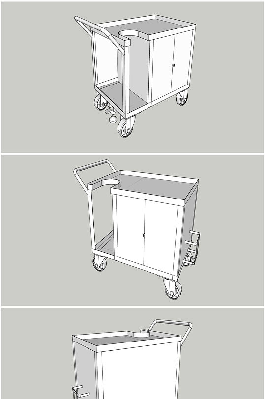 工具箱式移动推车-众图网