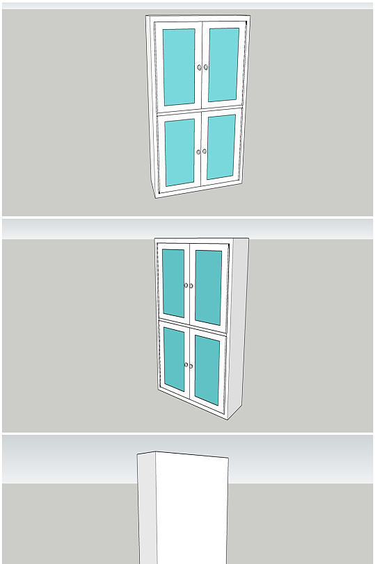 工厂不锈钢杂物柜-众图网