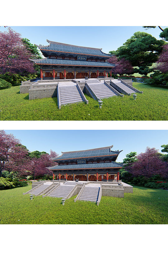 传统中式古建筑文化-众图网