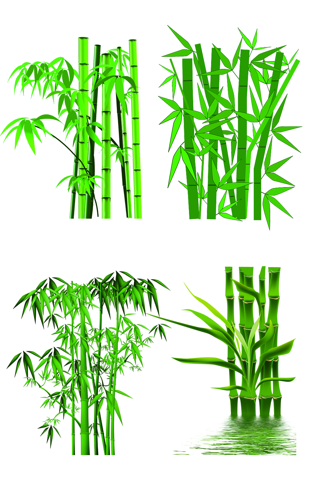 精美植物竹子免扣素材素材