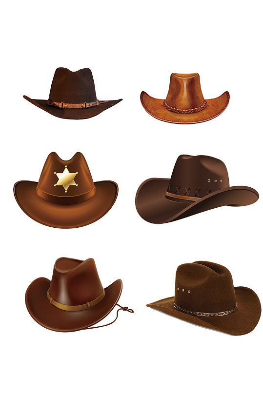 精美免扣素材牛仔帽素材