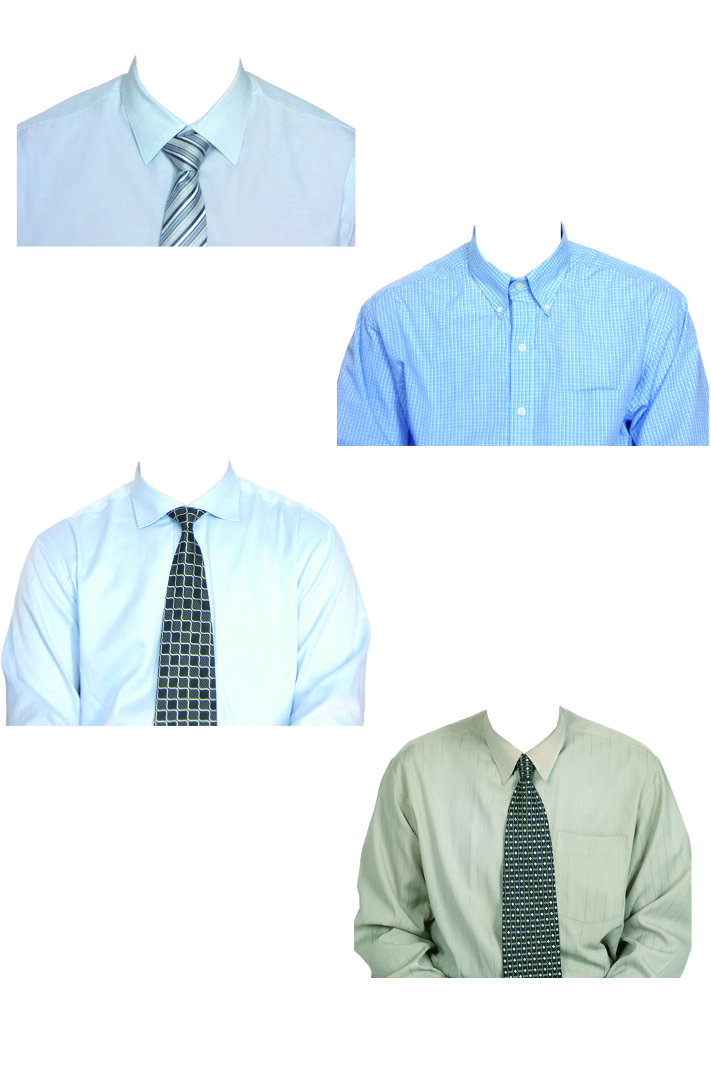 证件照换装衬衣免扣素材模板下载-编号1852256-众图网