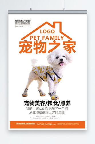 宠物海报展板设计