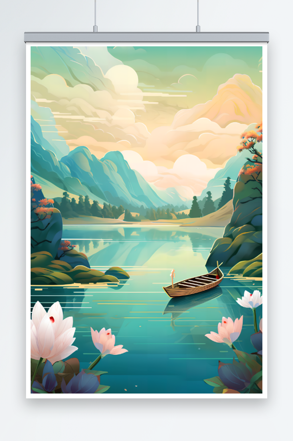 中國(guó)風(fēng)國(guó)潮海報(bào)展板模板素材