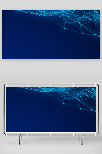 点线蓝色背景图片