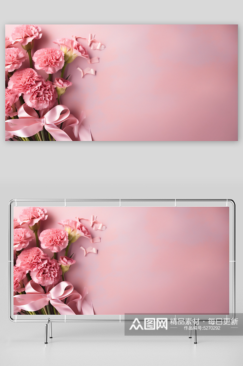 粉色鲜花花朵背景图片素材