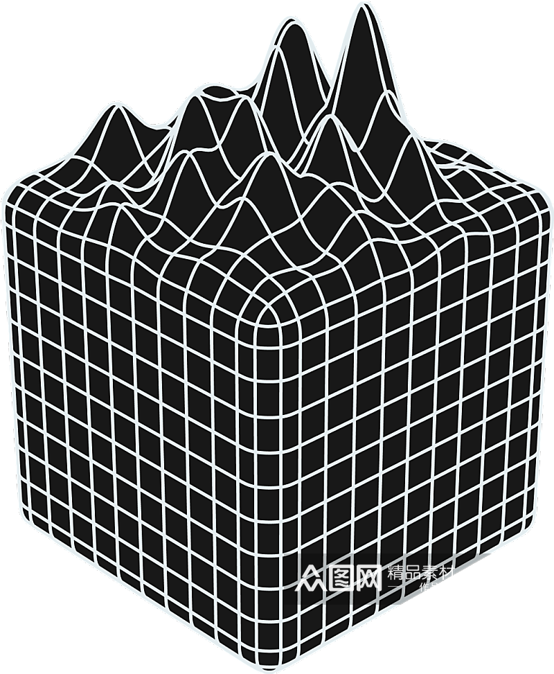 几何图形立体对象素材元素素材