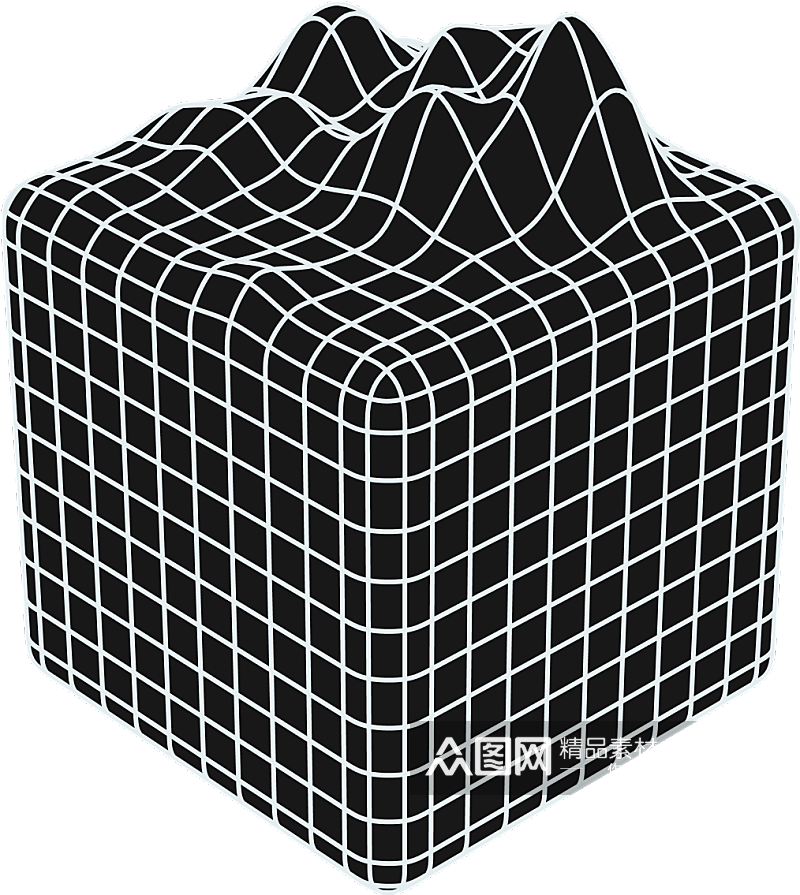 几何图形立体对象素材元素素材