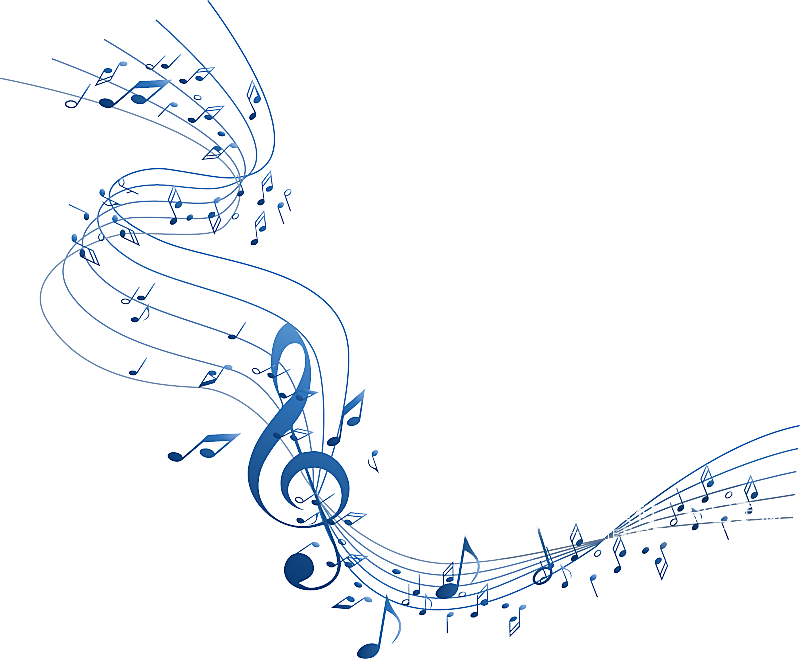音乐符号手绘常规五线谱音符设计元素素材素材
