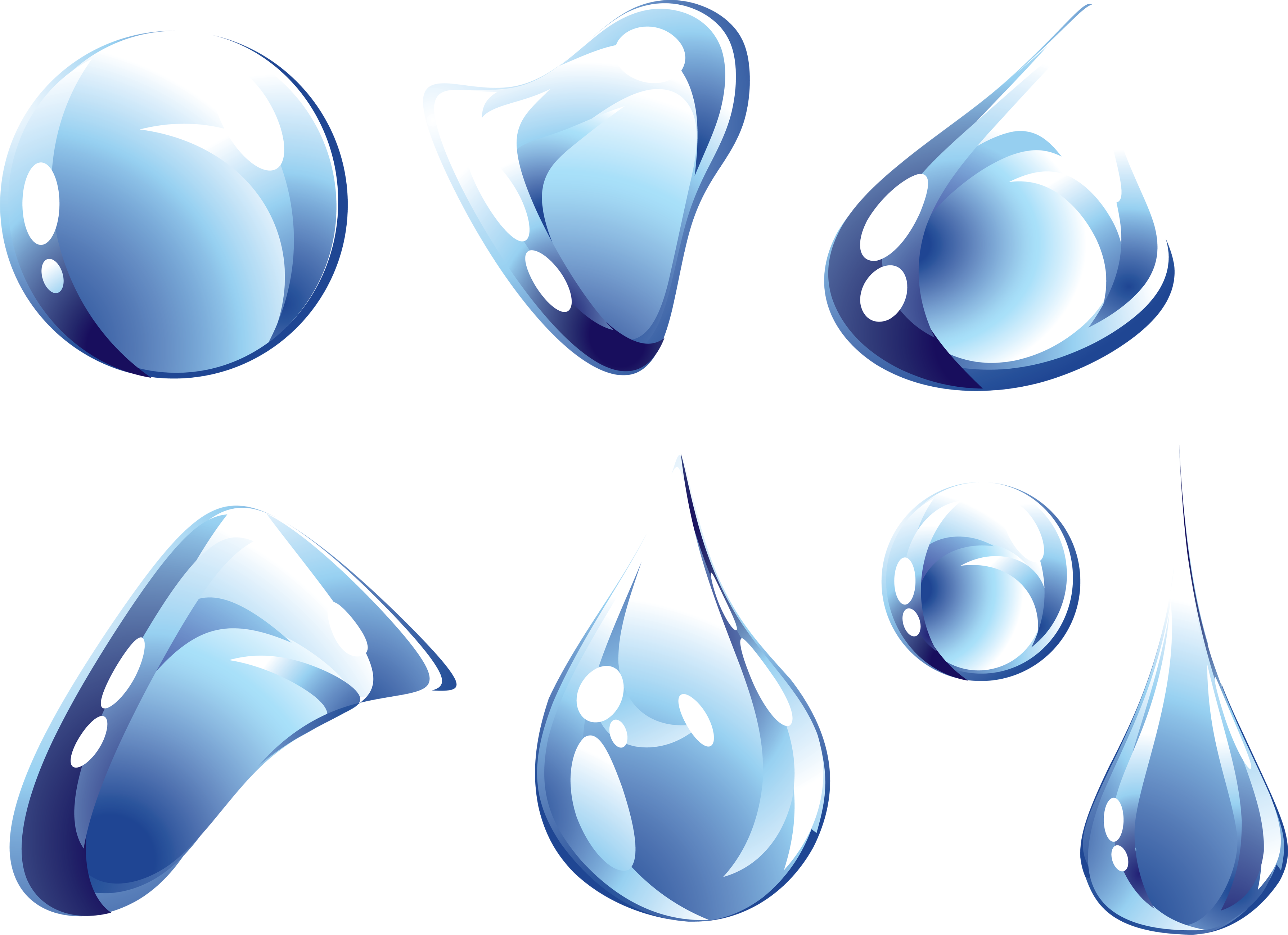 水素材水滴水花水波纹水浪花水花飞溅喷素材
