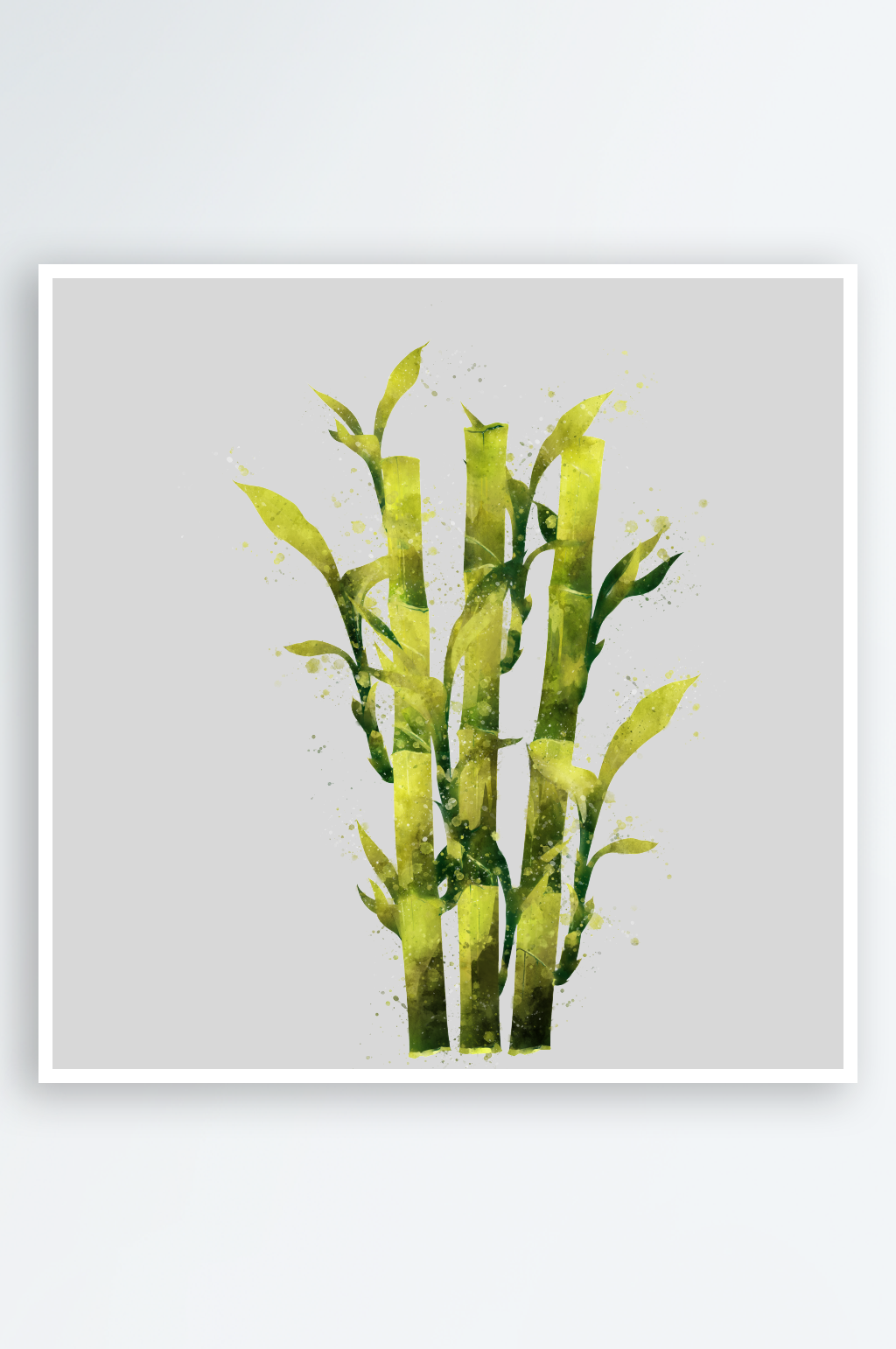 手绘水彩蔬菜水果蓝莓西瓜菠萝png素材