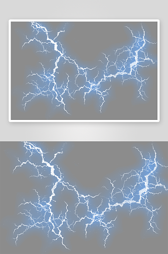 特效闪电雷电雷击电光打雷光线光效