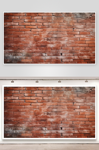 老旧破旧复古斑驳红砖墙面砖墙纹理壁纸