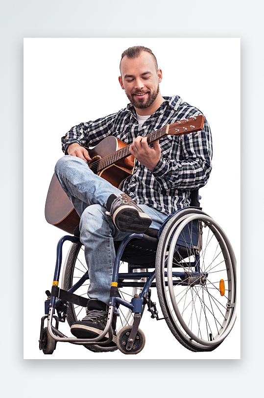 轮椅残疾人手动电动轮椅图片png格式-众图网