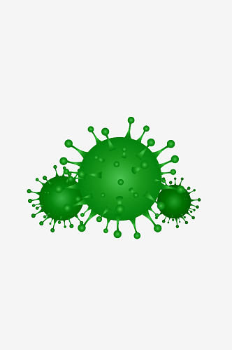生物医学卡通流行病毒细菌细胞基因医疗