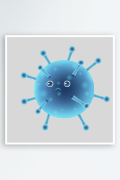 生物医学卡通流行病毒细菌细胞基因医疗