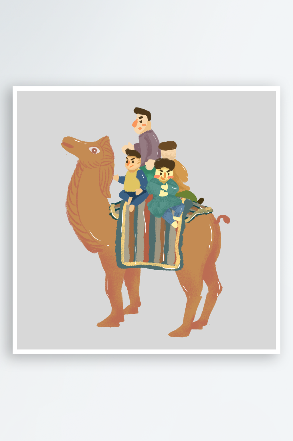 西安旅游地标建筑古都长安插图PNG素材素材