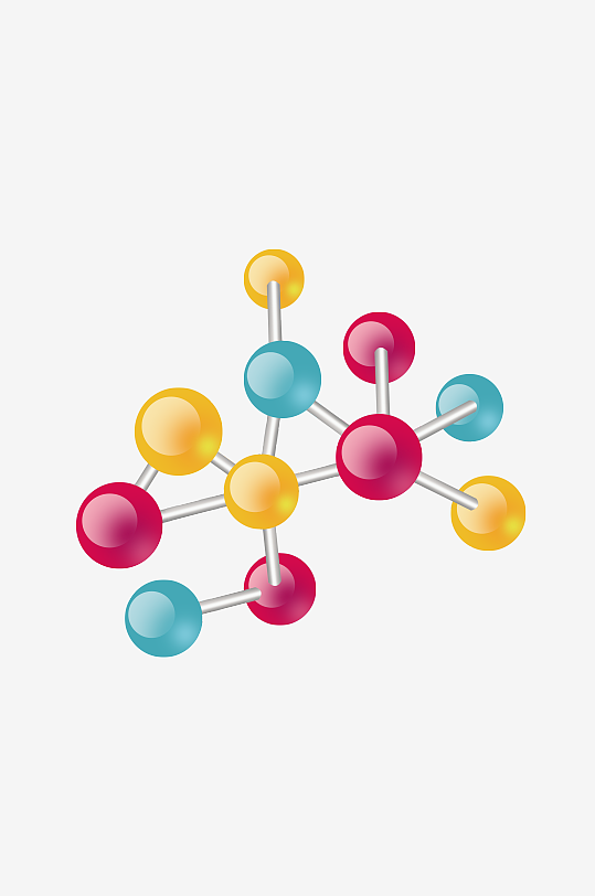 卡通生物基因DNA化妆品医疗化学分子