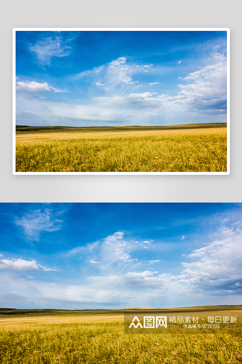 内蒙古旅游自然风景摄影封面照片素材