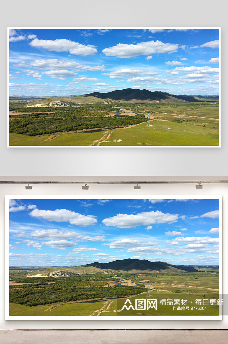 内蒙古旅游自然风景摄影封面照片素材