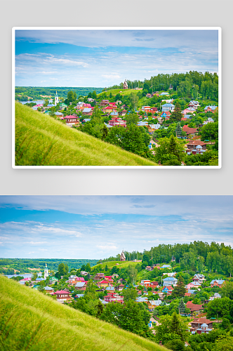 欧洲乡村旅游自然风景农村封面欧洲乡村图片