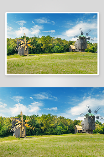 欧洲乡村旅游自然风景农村封面欧洲乡村图片