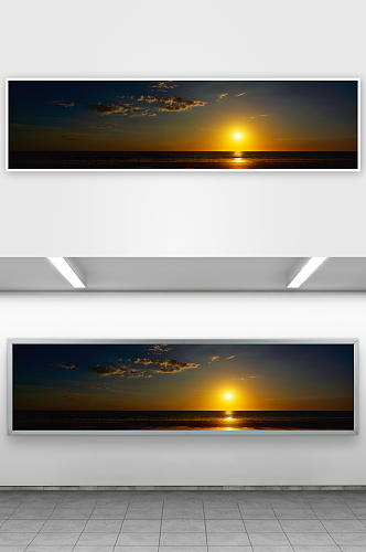 天空朝阳夕阳风景素材图片