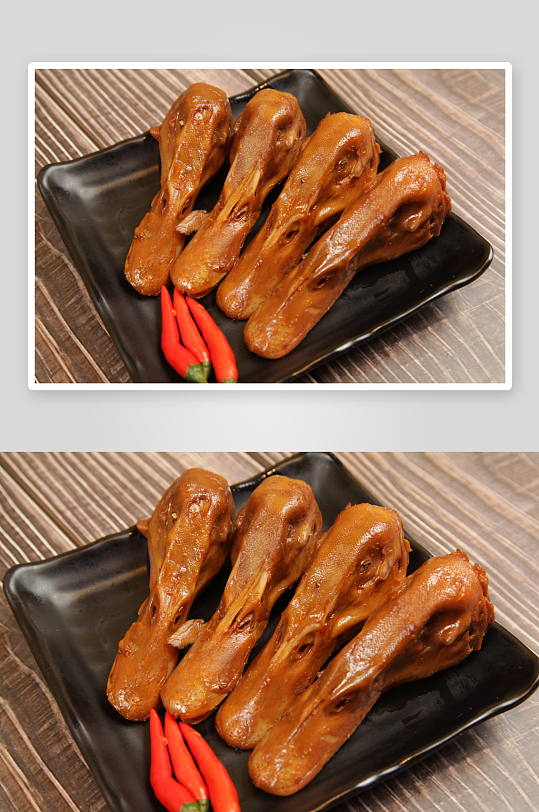 卤鸡爪鸭掌鸭腿鸭翅根鸭头鸭脖卤菜图片素材-众图网