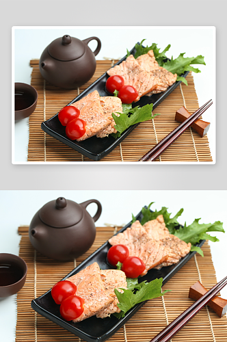 寿司高清美食料理寿司摆盘菜牌海报摄影素材