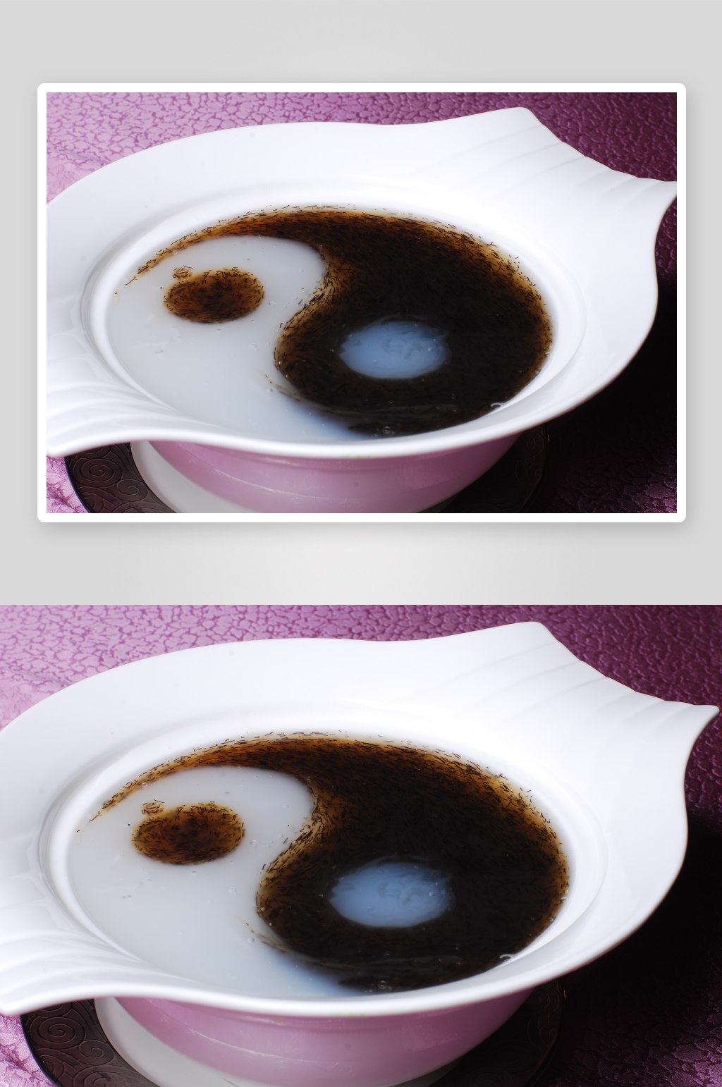 太极发菜银鱼羹高清图片设计素材素材