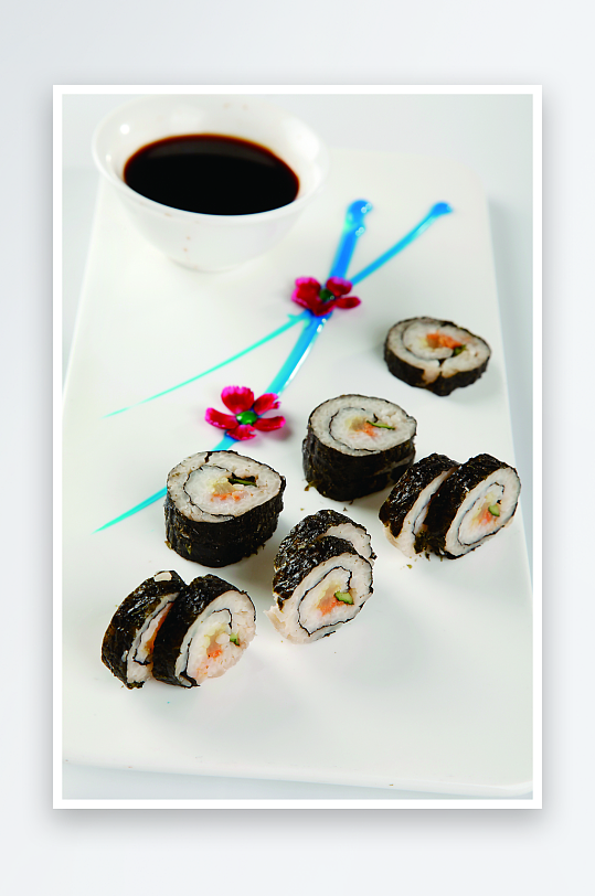 日式寿司太卷高清图片设计素材