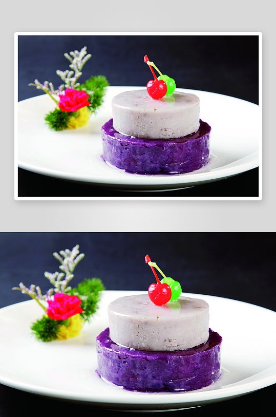 紫薯香芋泥餐饮高清图片素材
