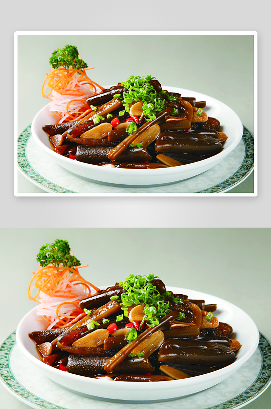 酸辣海笋餐饮高清图片素材