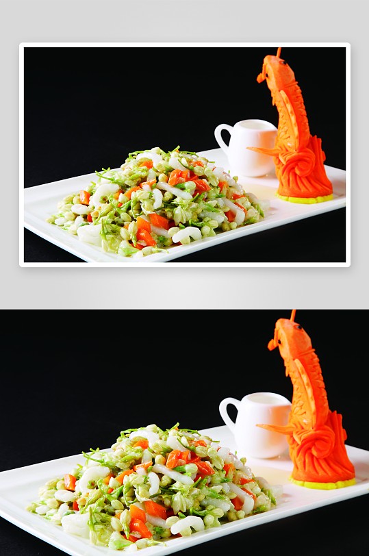 茉莉鲜鱼米餐饮高清图片素材