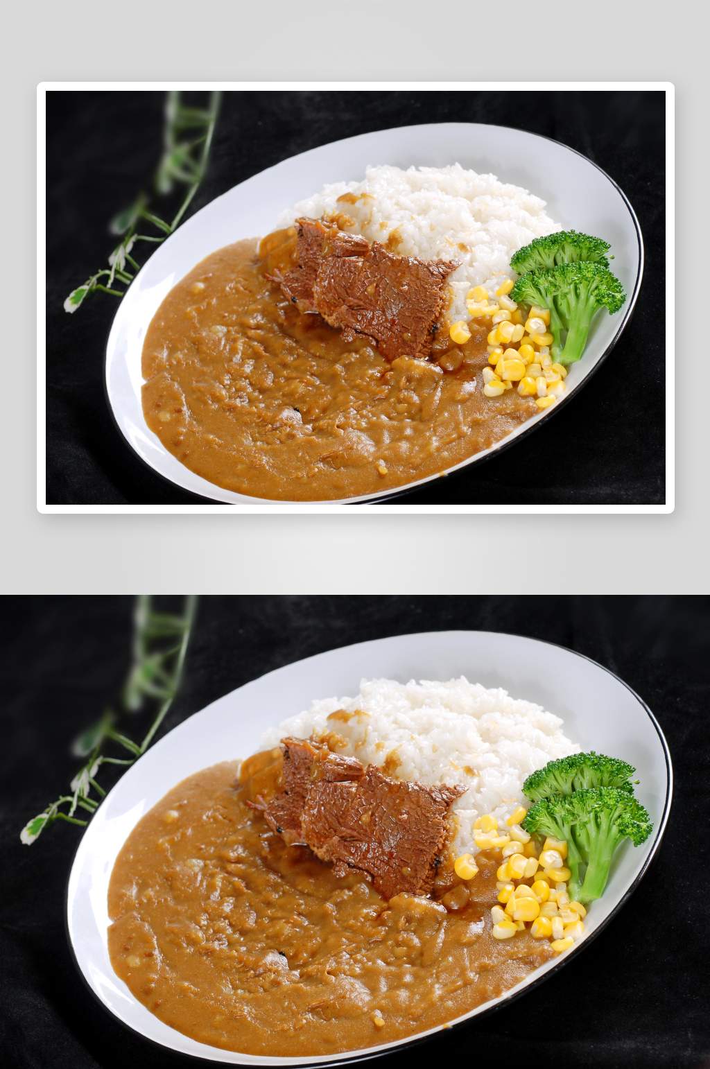 咖喱牛肉饭图片素材高清素材