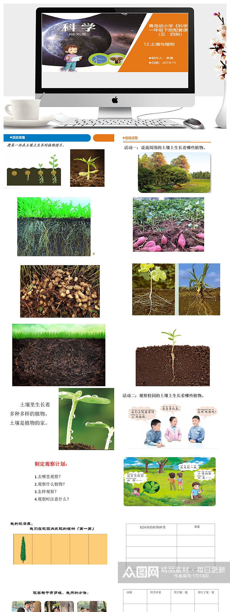 土壤与植物教学ppt课件素材