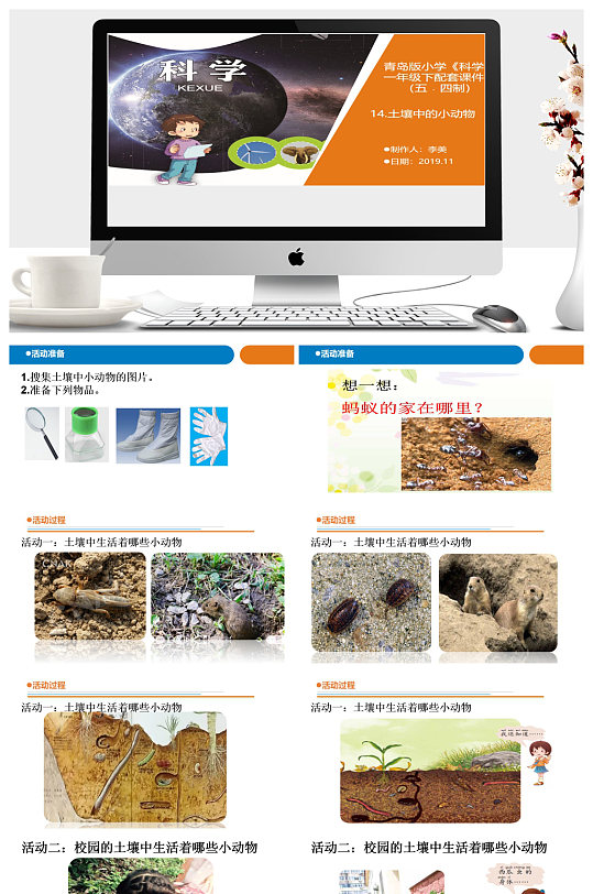 土壤中的小动物教学ppt课件
