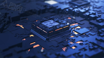 科技芯片3D城市大数据AE模板-众图网