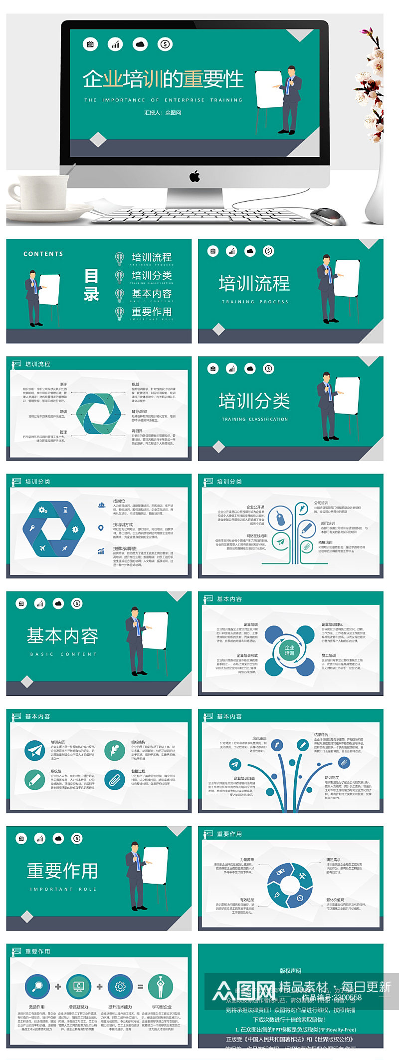 企业发展历程活动策划PPT素材