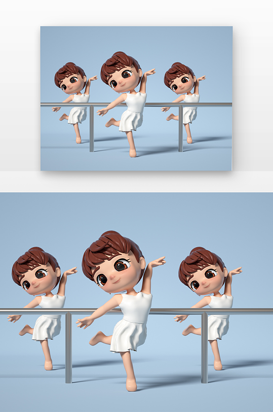 舞蹈班课外班兴趣班芭蕾舞立体感-众图网