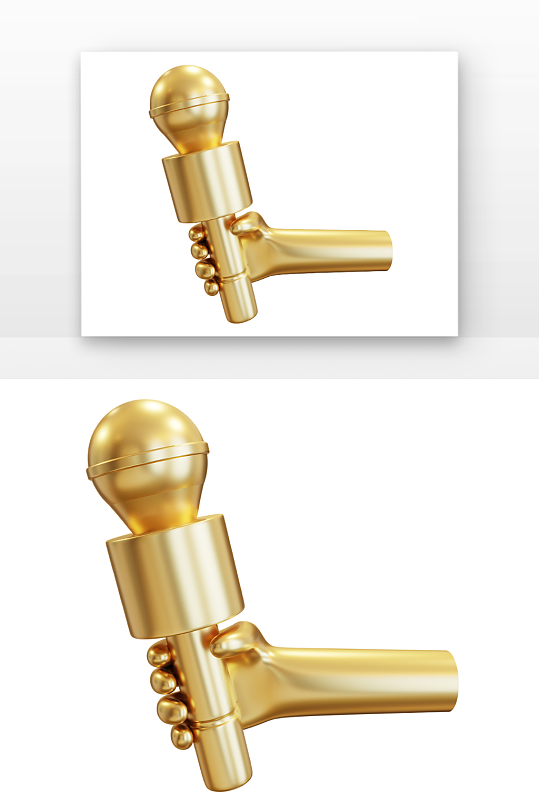 演讲手和麦克风金色话筒手拿话筒递话筒-众图网