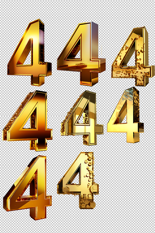 數(shù)字立體金屬數(shù)字