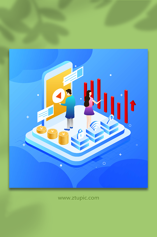 原创创意智能金融-众图网